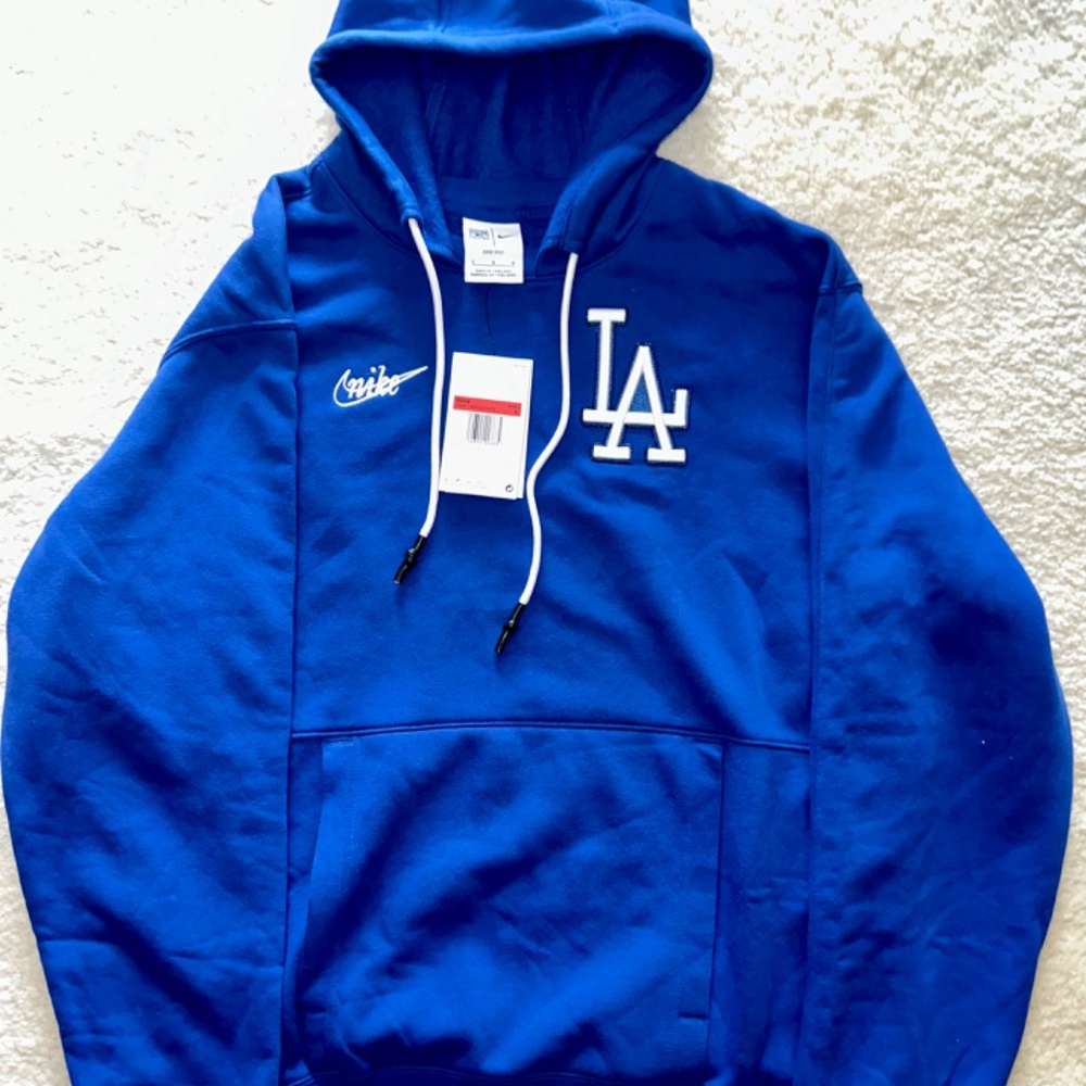 Nwt Nike Cooperstown LA Dodgers Hoodie Sweater Size L